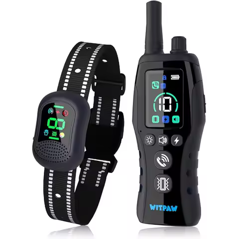 4900FT Dog Training Collar with Remote/Call Function/Light IP67 Waterproof Electric Collar for Dogs(