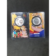 1 DIRHAM MERDEKA 64 TAHUN FREEDOM BY NUBEX PURITY AG999 FINE SILVER COIN