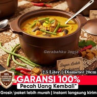 My Jogja Pottery | Clay Pot Pottery Handle Buntet Pot Boiling Boiling Godog Vegetable Herbal Medicin