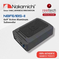 Nakamichi NBF618S-II 6x9" Active Aluminum Subwoofer | Underseat Subwoofer | Car Woofer | Woofer Kereta | NBF618S