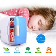 Peti Sejuk Ais Beku Mini Portable Home Car Kitchen Outdoor Small Refrigerator Heating Cooling Freeze