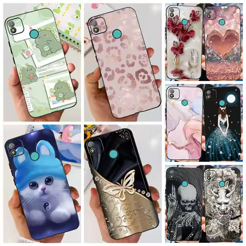 For Tecno POP 4 BC2c BC1s Case Coque For Tecno Pop 4 LTE Pop4 4LTE Funda Cover Soft Liquid Silicone 