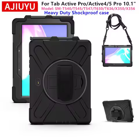 Heavy Duty Shockproof Case For Samsung Galaxy Tab Active 5 Pro SM-X350 SM-X356 B Tab Active Pro/Acti
