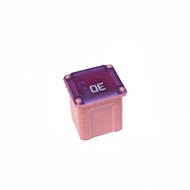 MERAH Center Fuse 30A Short Central Fuse 30A Pink Car Fuse