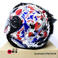 Helmet ARC XR KOI Blue / Red 100% Original