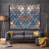 99 Names of Allah Beautiful Names of Allah Canvas Print Islamic Wall Art Islamic Home Decor Islamic