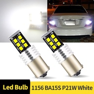 2PCS/4PCS 1156 P21W LED Rear Reversing Brake Light BA15S White Backup Reverse Lamp 6000K Halogen Lam