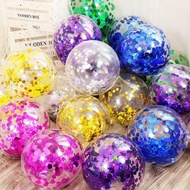 12inch Confetti Balloon / Transparent Balloon Confetti Party Balloon