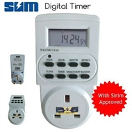 SUM Digital Timer Plug 24-hour Analog Timer Aquarium Use