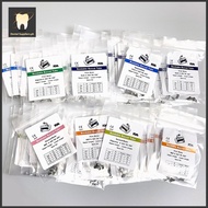 40Pcs Dental Orthodontic Buccal Tube 1st/2nd Molar Mesh Base Bondable Non Convertible Roth/MBT/Edgew
