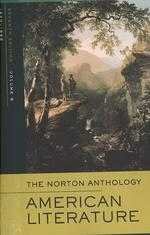 The Norton Anthology of American Literature, Seventh Edition: Volume B: 1820-1865 (新品)