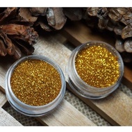 [GLITTER GOLD ] /128 glitter powder gold glitter powder fine glitter/ handicraft glitter decoration