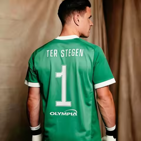 26-27 Season Ajax Football Jersey Shirt Ter Stegen 1 GK Breathable Tshirt Men Summer Training Breath