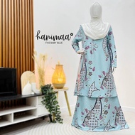 Baju Kurung HANIMAA set A - Baju Kurung Saiz Besar - Plus Size - S hingga 5XL - Boleh Nursing - Haura