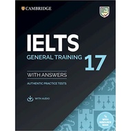 Chulabook|c323 c323|BOOK Books|CAMBRIDGE IELTS 17 GENERAL TRAINING: STUDENT'S BOOK WITH ANSWERS AND 