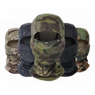Tactical Camo Balaclava Full Face Mask Paintball Airsoft CS Neck Warmer Headgear
