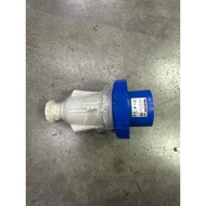 Gewiss 16A 4pin industrial interlocked plug IP67 240V