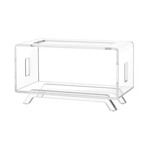 Sleek Acrylic Table Holder Display Shelf for Marshall Emberton II Portable Bluetooth Speaker Organiz