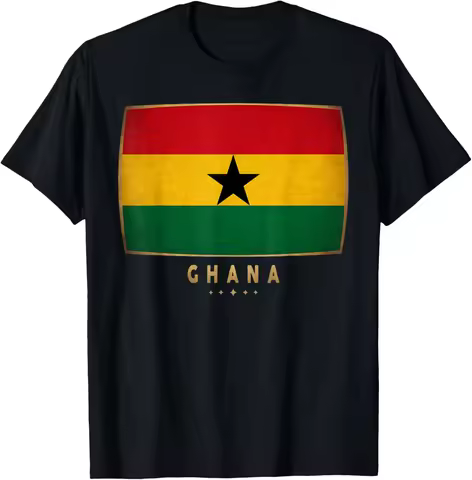 New style for men and women-Ghana Flag - Funny Ghana Jersey for Men Women Kids T-Shirt