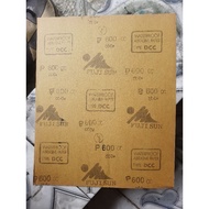 Grit 600 sandpaper