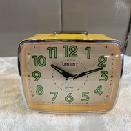 【Ready Stock】Orient alarm clock TE018 bell alarm luminous