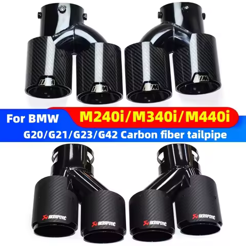 For BMW 3 Series tailpipe, M240i, M340i, M440i, carbon fiber muffler, G20, G21, G23, G42, exhaust ti