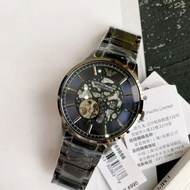 Armani阿瑪尼手錶男 時尚鏤空全自動潮流機械男表AR60056