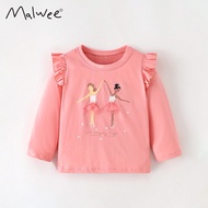 Childrens clothing autumn new girl long-sleeved T-shirt baby t shirt girl t-shirt girl shirt unicor