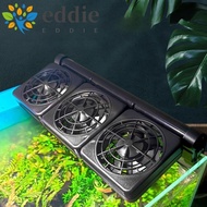 26EDIE1 Aquarium Cooling Fan, 1/2 Variable Speed Plastic Fish Tank Fan, Practical 1/2/3/4/5 Fans Set EU Plug Quiet Fish Tank Cooler Marine Aquarium