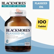 Blackmores Flaxseed Oil 100 kapsul ( omega 3 6 9 vegetarian )