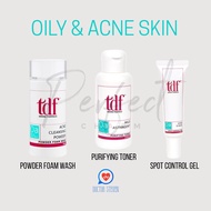 TDF Oily & Acne Skin ( Acne Cleansing Powder Mild Astringent Acne E-Rase ) - Skincare
