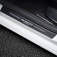 superior qualityMuterubber4pcs car accessories interior Threshold sticker for Mazda 2 3 5 6 8 cx3 cx4 cx5 cx7