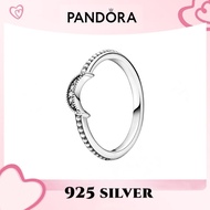 100% PANDORA Sterling Silver Bracelet S925 Pound Moon Bead Ring