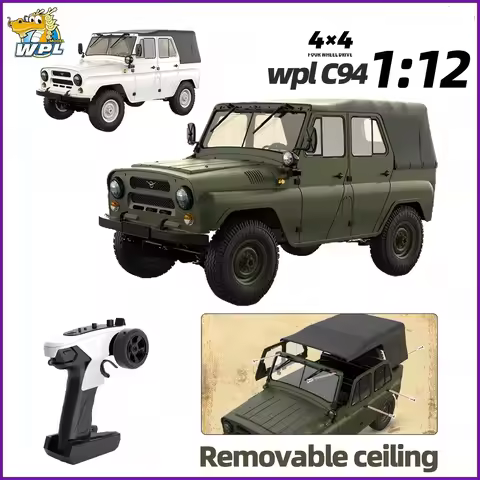 WPL1/16 1/12 Scale Remote Control Truck B16 B16R-1 B36 B36-2 C94 D54 Military Transport Vehicle Mode