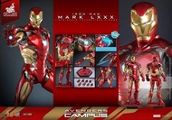 Hottoys 1/6 Figure Diecast CMS018 CMS-018 D60 合金 Marvel Avengers Camp us - Ironman Mark LXXX Mark 80