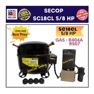 SECOP COMPRESSOR SC18CL (5/8HP) GAS R404a/R507/SC18CNX.2 (5/8HP) GAS R290
