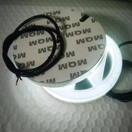 White 4D For VW Badge Light 11cm 4D Volkswagen Trunk Light LED Grille Badge For VW Golf Magotan Bora