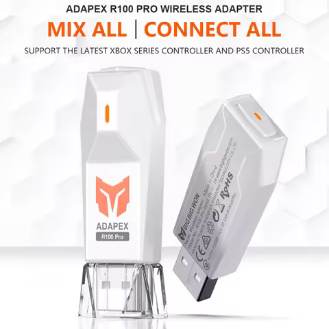 BIGBIG WON R100 Pro USB Wireless Adapter for Windows PC Switch PS4 PS5 XBOX One S