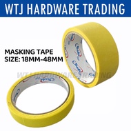 Masking Tape 18MM 24MM 36MM 48MM / Paper Tape / Tape Kertas