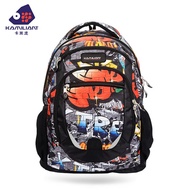 Samsonite kamilong graffiti backpack College wind printed bags trends cool backpack boy