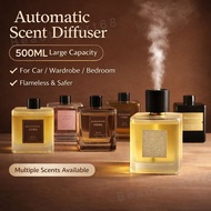 500ml Automatic Scent Diffuser | Hotel Aroma | Flameless | Home Car Room Wardrobe Fragrance