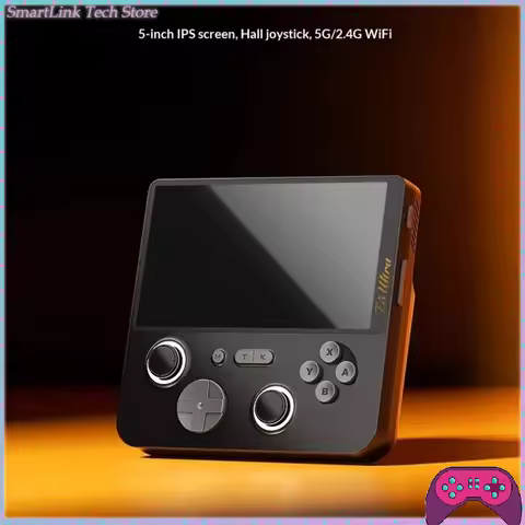 GAMEMT E5 Ultra Game Console 5" 1280*720 60Hz IPS Touch Screen 5000mAh Hall-Effect Joystick Portable