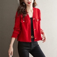 MAIMEI | Diamond Lace Tassels Short Jacket