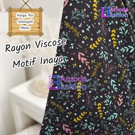 Inaya Motif Viscose Rayon Fabric