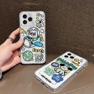 Transparent Card Slot Case For Honor 70 Lite 400 Lite 90 Smart 200 Smart Phone Case Fun Puppy Cartoo