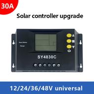 MPPT Solar controller solar charger controller 30A/ 60A/80A/100A 12V 24V 36V 48V AUTO Battery Charger with LCD