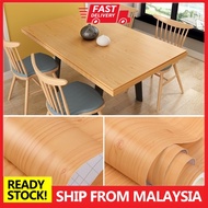 (Wood) Natural Wood Texture Wallpaper Living Room Table Top Furniture Renovation Waterproof PVC Wallpaper Sticker