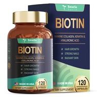 Biotin | Collagen | Keratin - Thực phẩm bổ sung đã được kiểm nghiệm lâm sàng - Hỗ trợ mọc tóc da và 