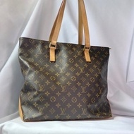 LV Cabas Mezzo Shoulder Tote Bag 手提包 手袋 日本中古vintage