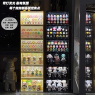 Acrylic Blind Box Storage Display Stand Dustproof Figurine Showcase Bubble Mat Display Box Block Toy